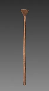 Wooden Staff or Support by Unknown Artist