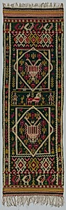 Woven Bed or Chest Cover by Unknown Artist