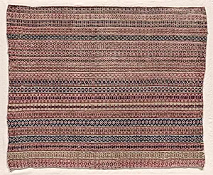 Woven Wool Textile by Unknown Artist