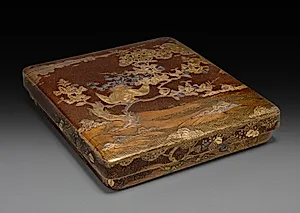 Writing Box (Suzuribako) with Phoenix in Paulownia by Unknown Artist
