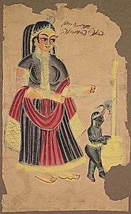 Yasoda and Krishna by Unknown Artist