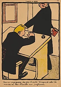 You shall conjugate... by Félix Vallotton (Swiss French, 1865–1925)