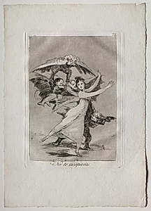 You Will Not Escape, Plate 72 by Francisco de Goya (Spanish, 1746–1828)