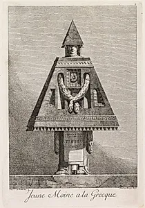 Young Monk in the Greek Style, Plate 9