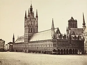 Ypres, Belgium by Auguste-Rosalie Bisson (French, 1826–1900)