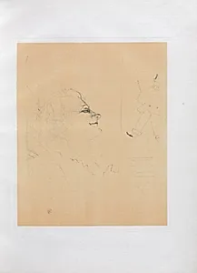 Yvette Guilbert-English Series:  Pessima by Henri de Toulouse-Lautrec (French, 1864–1901)