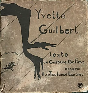 Yvette Guilbert-French Series:  Cover by Henri de Toulouse-Lautrec (French, 1864–1901)