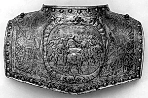 Back Plate of a Gorget