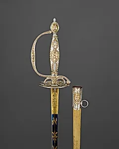 Congressional Presentation Sword with Scabbard of Colonel Marinus Willett (1740–1830) by C. Liger