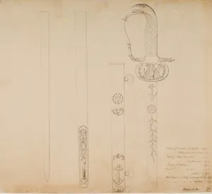 Design for an Officer's Sword