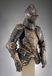 Foot-Combat Armor of Prince-Elector Christian I of Saxony (reigned 1586–91)