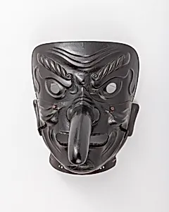 Mask in the Shape of a Mountain Demon's Face