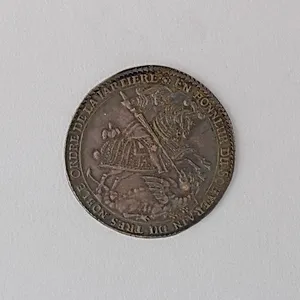 Medal Showing John George II, Elector of Saxony, Knight of the Garter