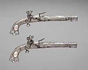 Pair of Flintlock Pistols