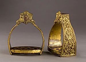 Pair of Stirrups of Paolo Odescalchi (? -1585), Bishop of Penne and Atri