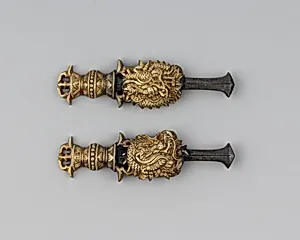 Pair of Sword-Grip Ornaments (Menuki)