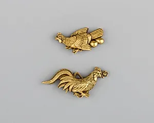 Pair of Sword-Grip Ornaments (Menuki)