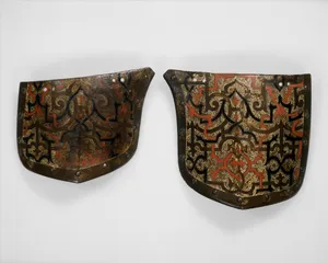 Pair of Tassets (Thigh Defenses) Belonging to an Armor for Field and Tournament Made for Duke Nikolaus "The Black" Radziwill (1515–1565), Duke of Nesvizh and Olyka, Prince of the Empire, Grand Chancellor and Marshal of Lithuania