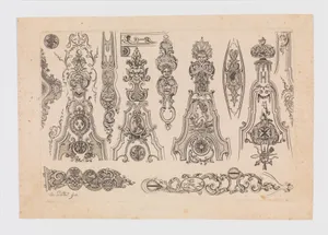 Plate three from Nouveavx Desseins D'Arquebvseries