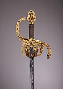 Rapier of Prince-Elector Christian II of Saxony (1583–1611) by Israel Schuech|Juan Martinez