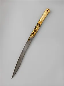 Short Sword (Yatagan) from the Court of Süleyman the Magnificent (reigned 1520–66) by Ahmed Tekelü