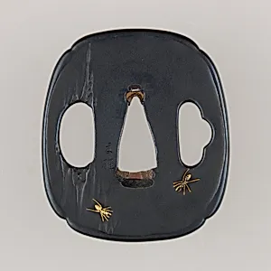 Sword Guard (Tsuba) by Kanō Natsuo