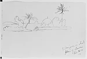 Benjamin's Tomb, 1904 (from Sketchbook) by Mary Newbold Sargent