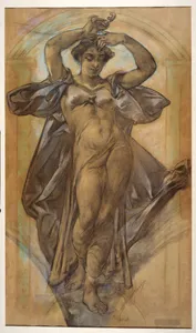 "Coral" (Study for Mural, World's Columbian Exposition, Chicago)