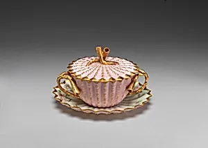 Covered Cup and Saucer