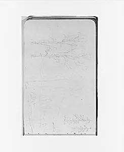 Cowlitz River; Kelso, Washington (from Sketchbook) by Albert Bierstadt