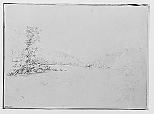 Delaware River View (from Sketchbook)