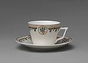 Demitasse Cup and Saucer by Union Porcelain Works