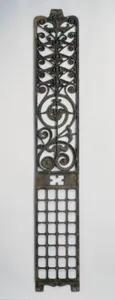 Elevator panel from the Manhattan Building, Chicago, Illinois