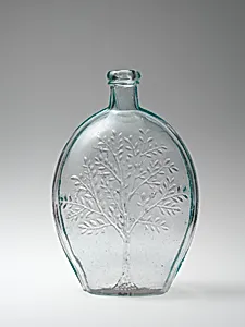Figured flask