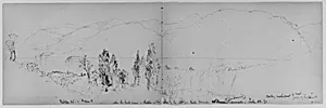 Fishkill Mountain, 1871 (from Sketchbook) by Daniel Huntington