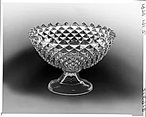 Footed Bowl by New England Glass Company