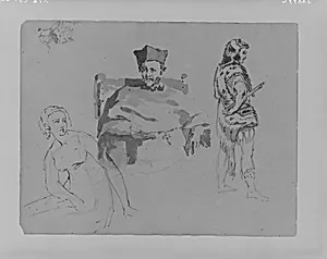 (From Sketchbook) by Thomas Sully