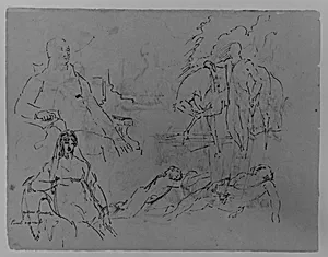 (From Sketchbook) by Thomas Sully