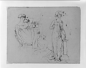 (From Sketchbook) by Thomas Sully