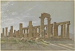 Girgenti (The Temple of Juno Lacinia at Agrigentum)