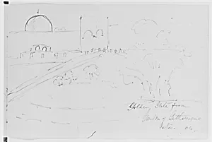 Golden Gate, 1904 (from Sketchbook) by Mary Newbold Sargent