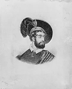 Head of a Scotsman (from McGuire Scrapbook) by D. Levine