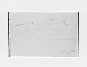 Horn of Haifa (from Sketchbook) by Mary Newbold Sargent