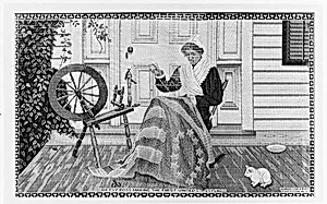 Jacquard-woven Picture by Anderson Brothers
