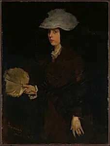 Lady with Fan