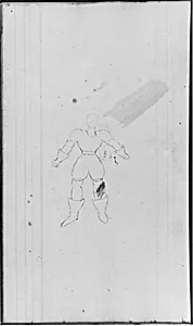 Male Figure (in Armor?) (from Sketchbook)