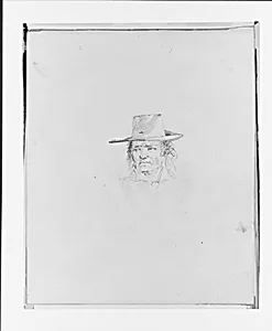 Man Wearing a Hat (from Sketchbook)