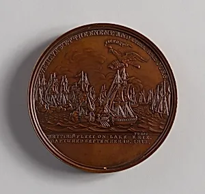 Medal of the Naval Battle of Lake Erie, 1813 by Moritz Fürst