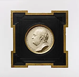 Medallion of Benjamin Franklin