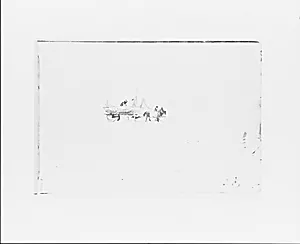 Men with a Hayrick drawn by Two Horses (from Sketchbook VII) by William Trost Richards